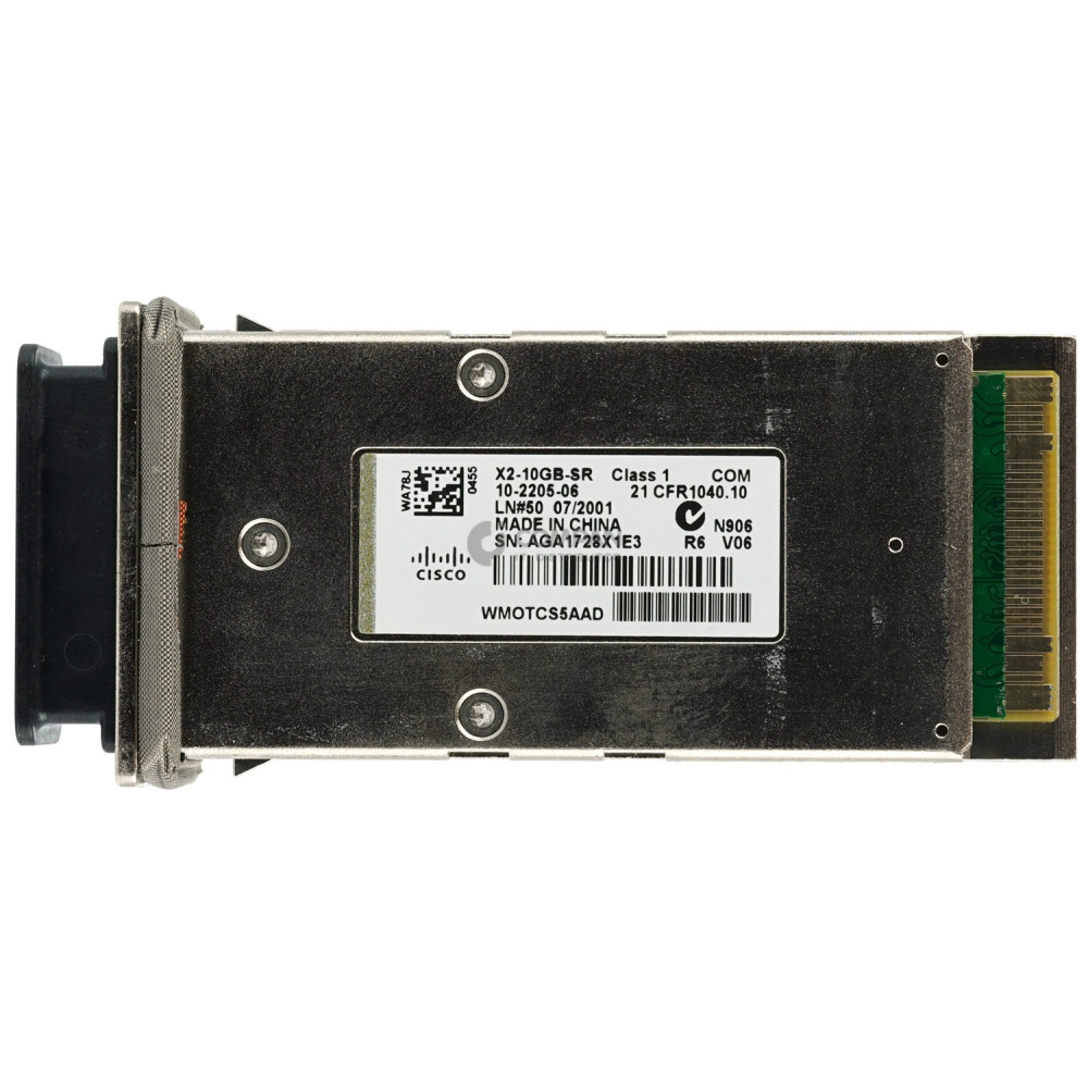 10-2205-06 CISCO OPTICAL TRANSCEIVER X2-10GBASE-SR 10GB V06 X2-10GB-SR